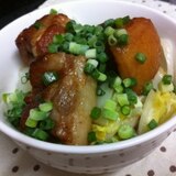 ガッツリ☆圧力鍋で簡単♪豚の角煮丼